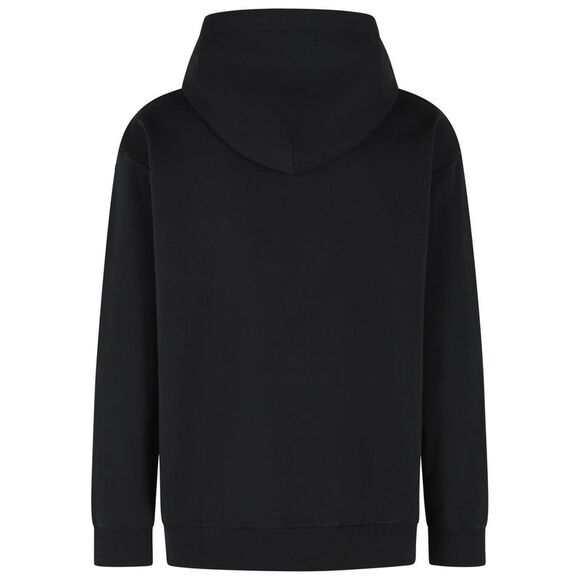 Mm6 Maison Margiela Black Cotton Blend Sweatshirt Men